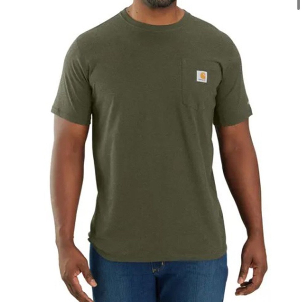 Carhartt Green Short Sleeve Tee Classic